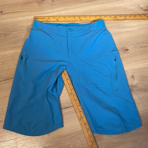 Patagonia Landfarer Bike Shorts. 12". Blue Great Used Condition! - Picture 2 of 4